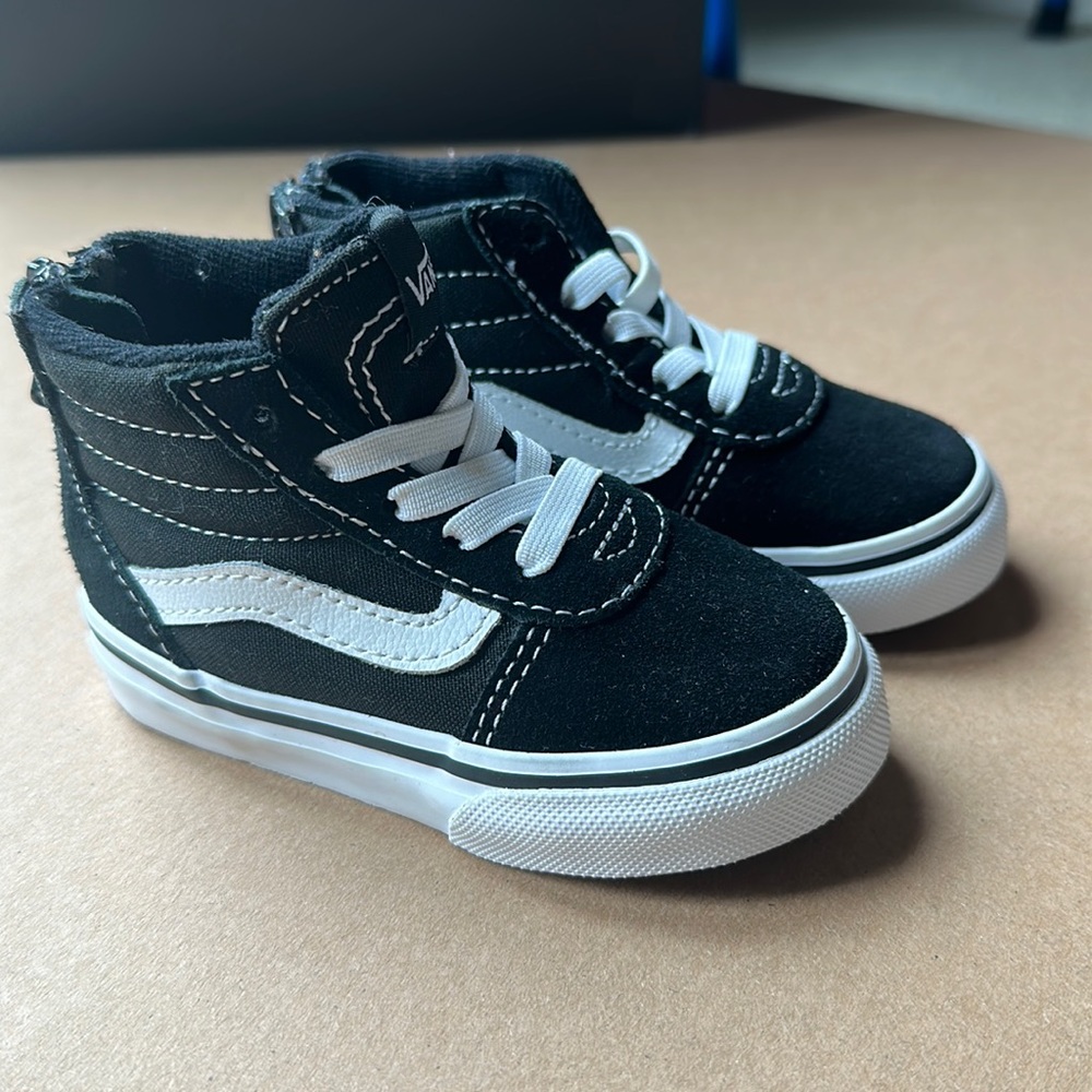 Black Vans (toddler size 5)